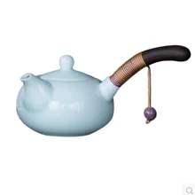 Цзиндэчжэнь ручной работы керамический чайник японского стиля ретро чайный набор кунг-фу