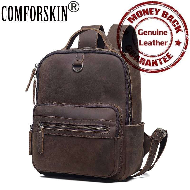 

COMFORSKIN Women Backpacks New Arrivals Premium Cow Leather High Quality Fashion Vintage Women Bags with Soft Handle Best Price