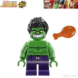 SingleSale MIGHTY MICROS Халк Женщина-кошка Альтрона Робин Бэтмен Minifig Super Heroes Мстители модель DIY строительные блоки Дети игрушка в подарок