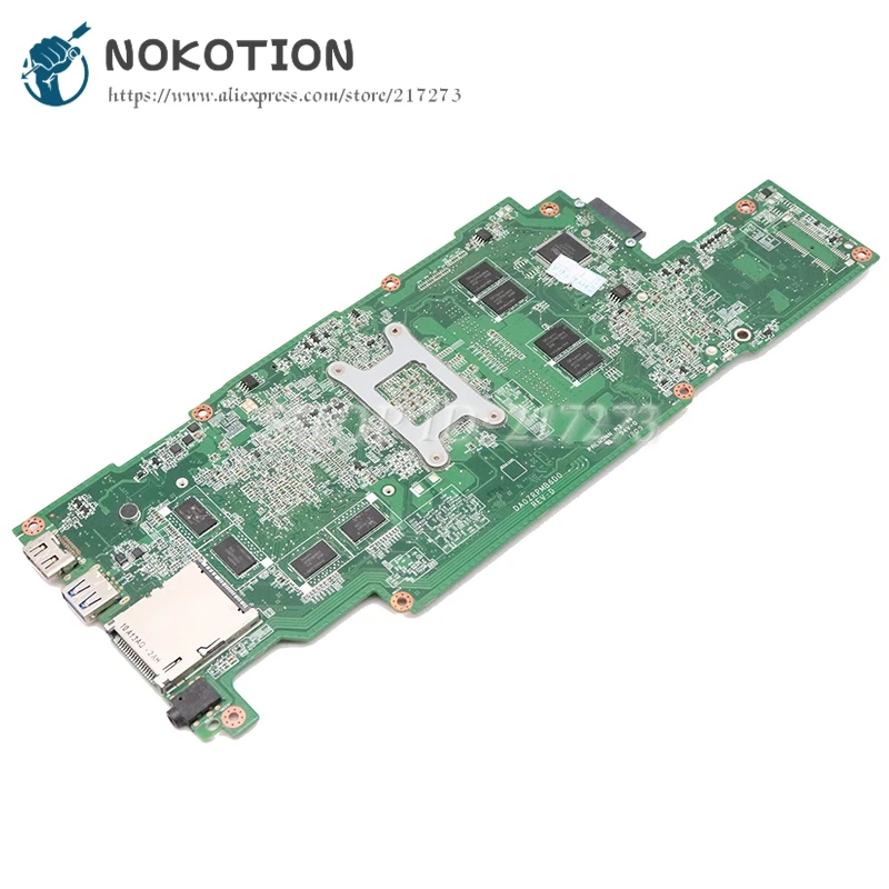  NOKOTION For ACER aspire V5-551 V5-551G Laptop Motherboard DA0ZRPMB6D0 REV:D NBM4711001 A6 CPU HD 7