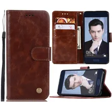 

Retro Crazy Horse PU Leather Wallet Case for Huawei Honor Play 5 5A 5C 6C 6X 7X 8 Pro 9 Lite 2017 9i V9 Play V10 Flip Cover