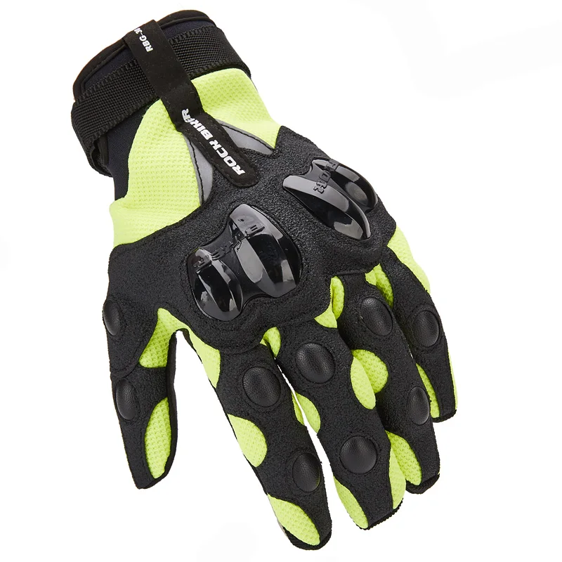 

ROCK BIKER Motorcycle Gloves Motocross Gloves Summer Touch Screen Luva Moto Gloves Racing Shell Protective Men Cycling Biking MX