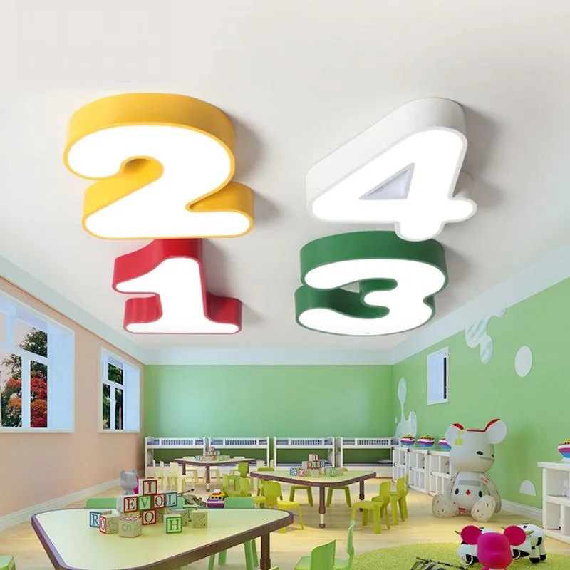 

kindergarten classroom corridor lamp Children lamp digital modeling Ceiling light gcartoon light modern children ET94