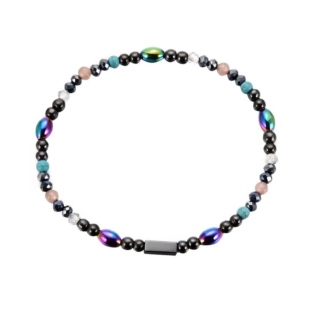 

Simple Weight Loss Chain Slimming Foot Chain Women Gift Multicolour Fashion Magnetic Foot Chain