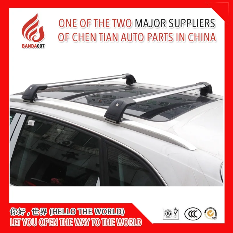 2 pieces load goods adjustable Aluminium alloy roof cross bar for Freelander 2015