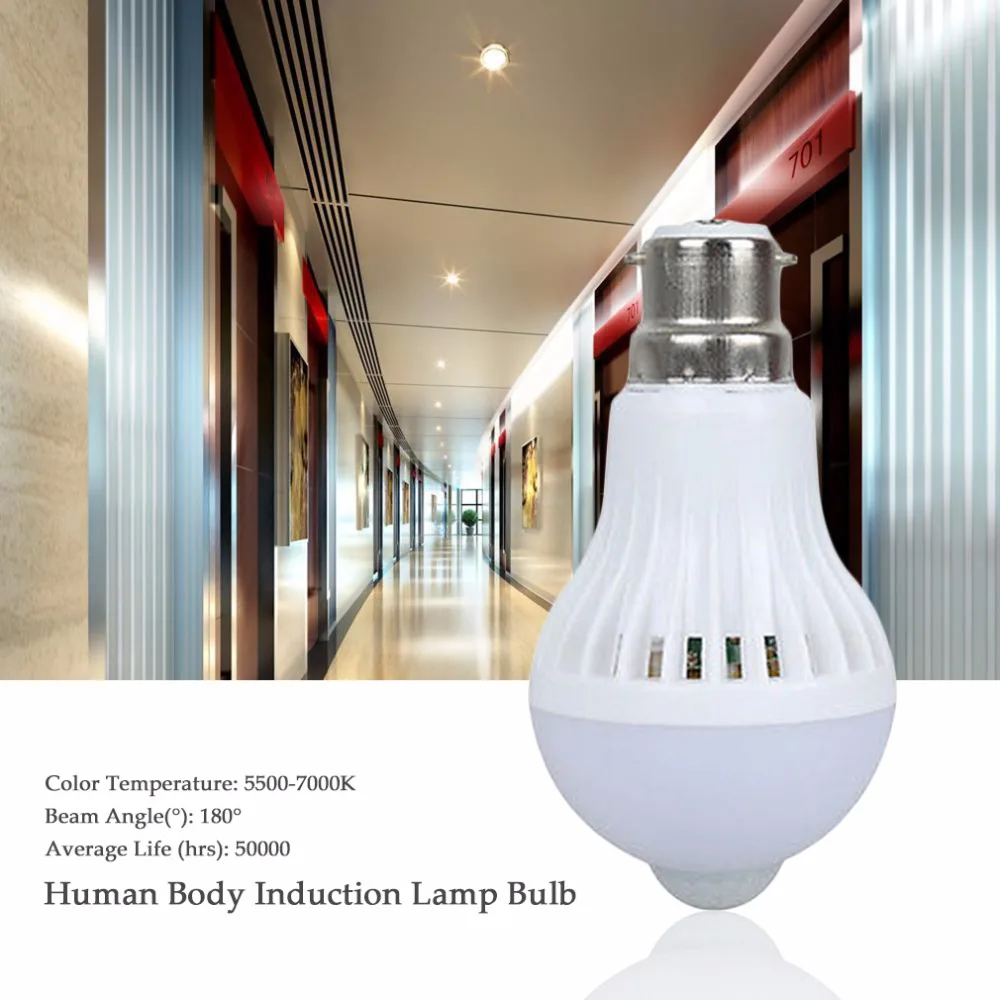 Lâmpadas Led e Tubos infravermelho lâmpada da indução do Watt : 5w/7w/9w
