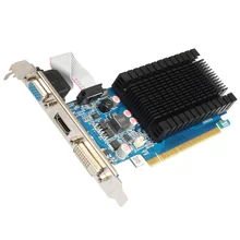 Yeston gt710 nvidia 1g tarjeta de vídeo de sonido-envío ultra-hd gt710 1g ddr3 tarjeta gráfica escritorio 2 años de garantía