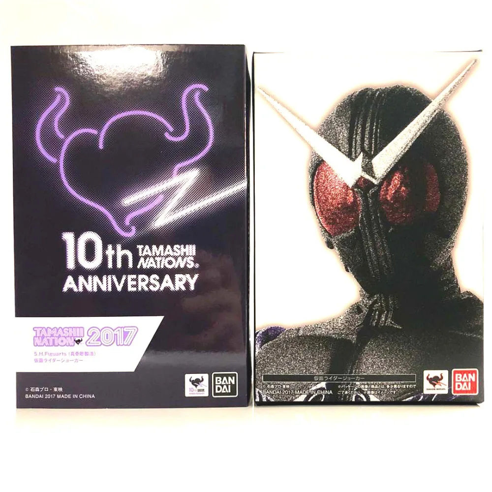 PrettyAngel-Подлинная Bandai Tamashii нация S.H. Figuarts Эксклюзивный в масках всадник двойной/W Kamen Rider Joker фигурка