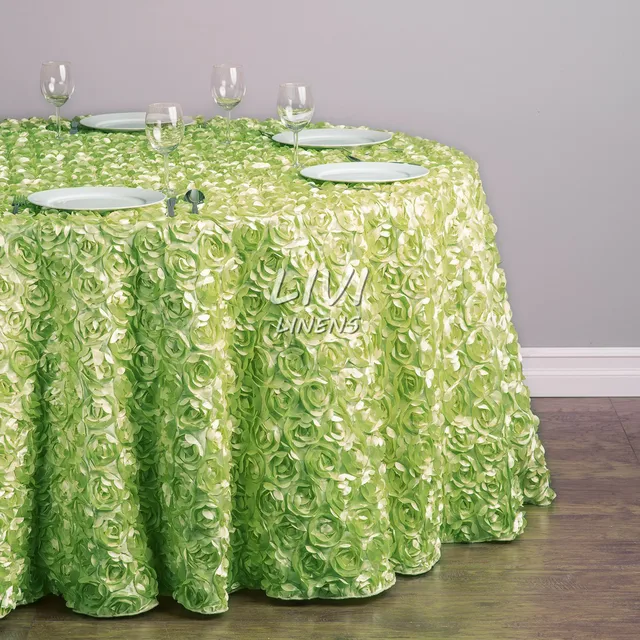 Rosette Table cloth Wedding Party Table Decoration tableclothin