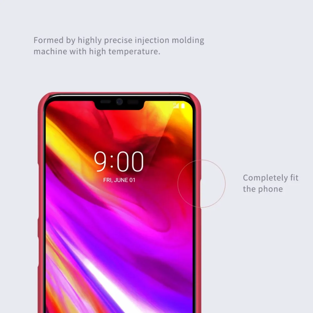 Чехол для LG G7 ThinQ NILLKIN супер матовый защитный жесткий чехол для LG G7 ThinQ+ розничная посылка