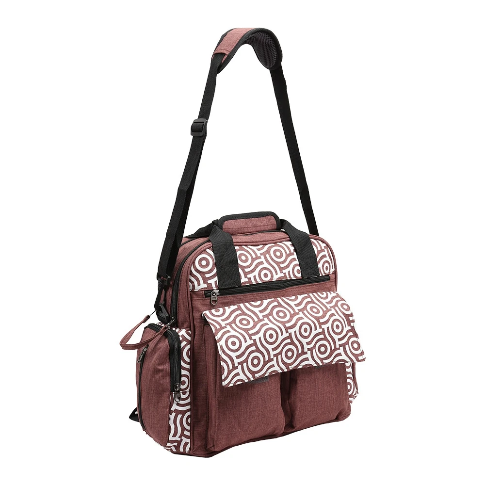 Multifunctional Diaper Bags Large Capacity Backpack Travel Diaper Organizer Fashion Mummy Maternity Nappy Single Shoulder Bag (2)