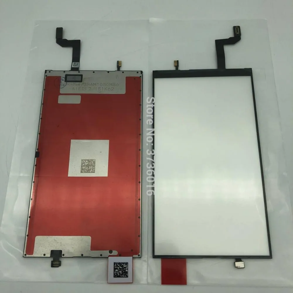 

2pcs/lot for iPhone 6/6 plus/6S/6S plus/7/7 plus/8/8 plus damaged LCD Display Back light Film replacement with 3D Fingerprint