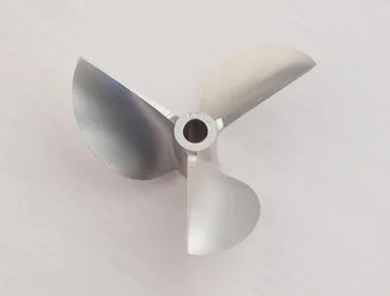 

1PC Three-blade Aluminum CNC Propeller 4.76MMx60MM Pitch 1.4' Boat Paddles 6014 Props for RC Model Vessel DIY Components