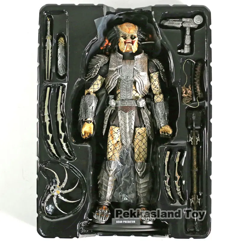 NECA AVP Чужой против Хищника 1/6 масштаб фигурка пришельца из фильма «Хищник» MMS190 ПВХ фигурку коллекционные игрушки-модели Подарочные