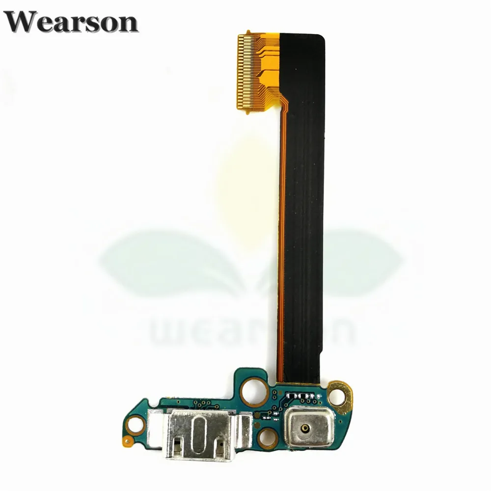 For HTC ONE M7 802 USB Port Charging Board With Microphone Original M7 USB Board Free Shipping With Tracking Number (1)