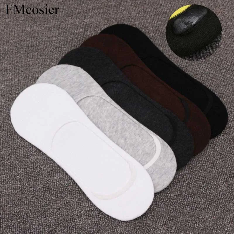 

10 Pairs High Quality Anti Slip Short Ankle Mens Socks 100 Cotton large invisible Big Plus Size Sokken Meia Socken 44 45 46 47