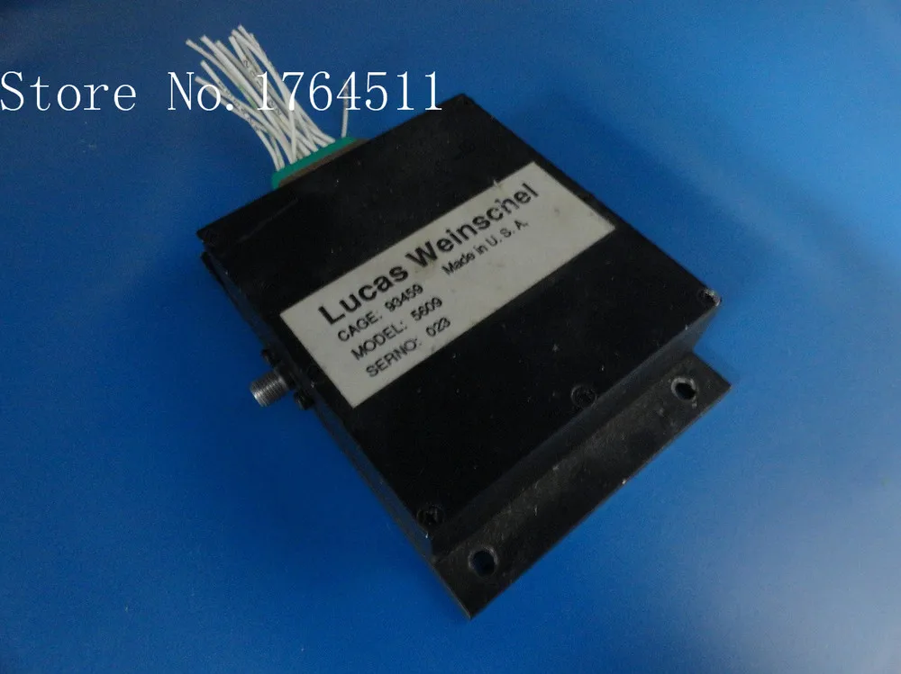 

[BELLA] Supply Weinschel 5609 programmable step attenuator