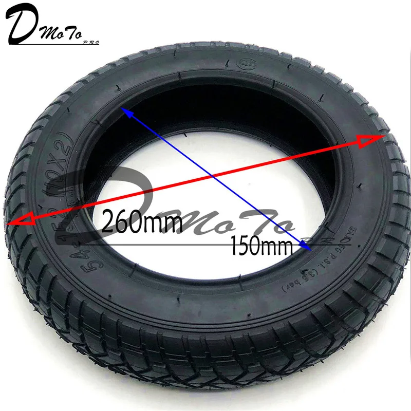 54-152 (10"X2") Electric Scooter Balancing Hoverboard self Smart Balance Tire 10 inch tyre with Inner Tube - Image 2