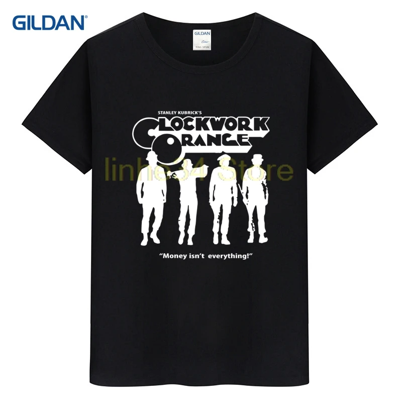 

Where To Buy Mens T-Shirt 2019 -A Clockwork Orange T Shirt Anthony Burgess Cult Movie Film Poster Kubrick 80s 100% Cotton