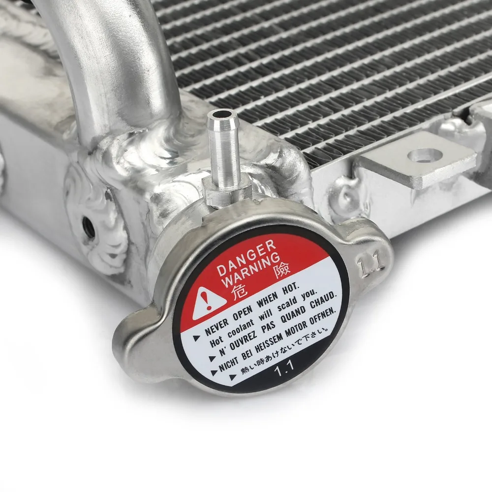 BIKINGBOY radiador para Yamaha Motor de refrigeración YZF R1 2009, 2010, 2011, 2012, 2013, 2014 de agua de aluminio de aleación de Core de la motocicleta