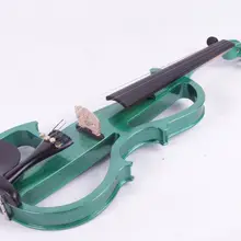 4/4 темно-зеленый 4 Строка Электрический Скрипки высокое качество