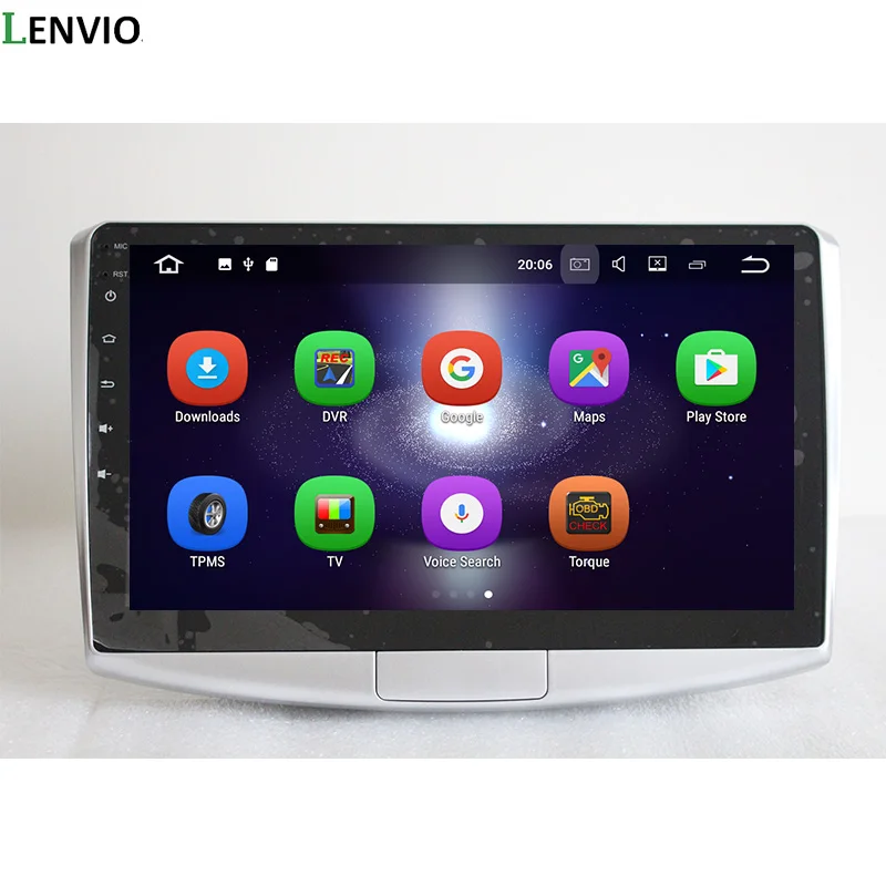 Top Lenvio 2GB RAM Universal Android 7.1 CAR GPS DVD Player For  Volkswagen VW Magotan CC 2012 2013 2014 2015 2016 Quad Core IPS DAB 1