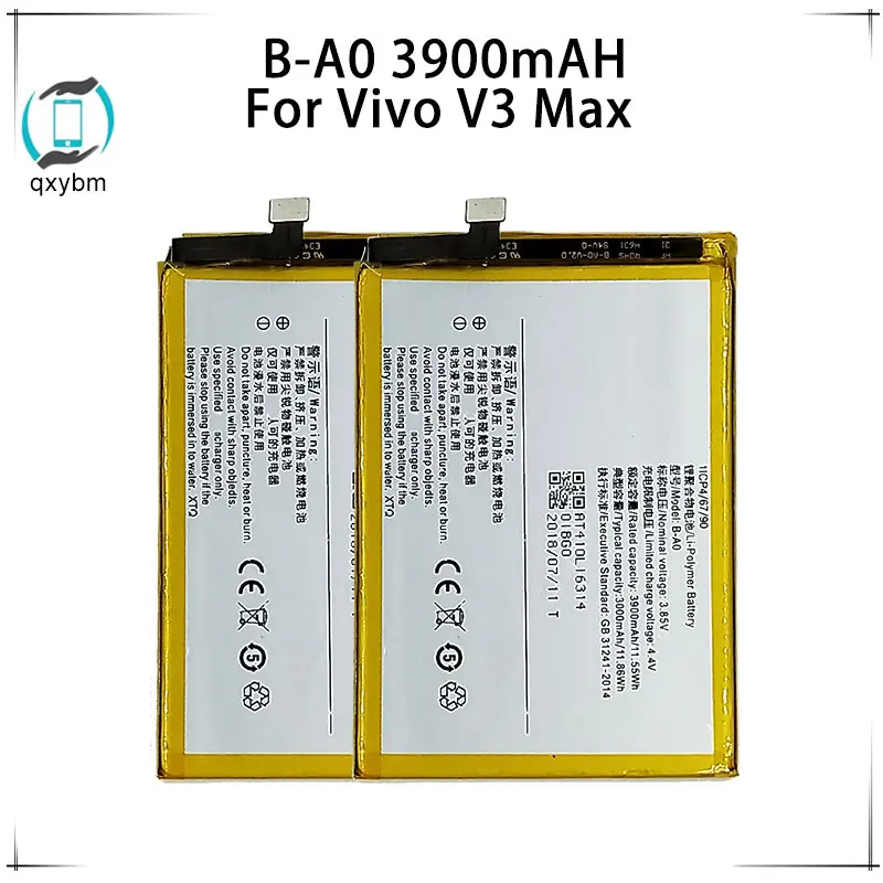 Battery B-A0 for Vivo V3Max ViVO V3 V3MaxA BK-B-A0 3900mAh | Мобильные телефоны и аксессуары