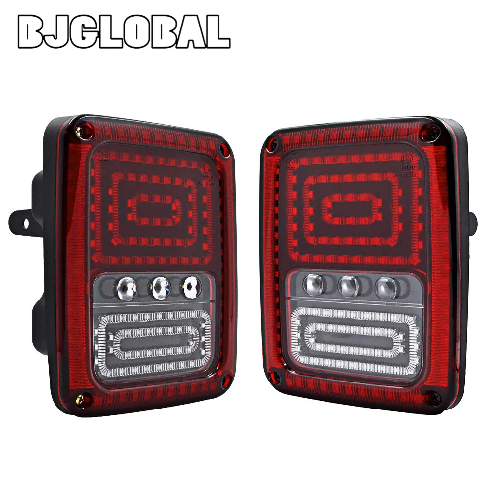 

EU/US Type Car LED Tail Light Running/ Turn/ Brake/ Reverse Tail Lights For Jeep Wrangler JK 2 Doors Unlimited 4 Doors 07-16