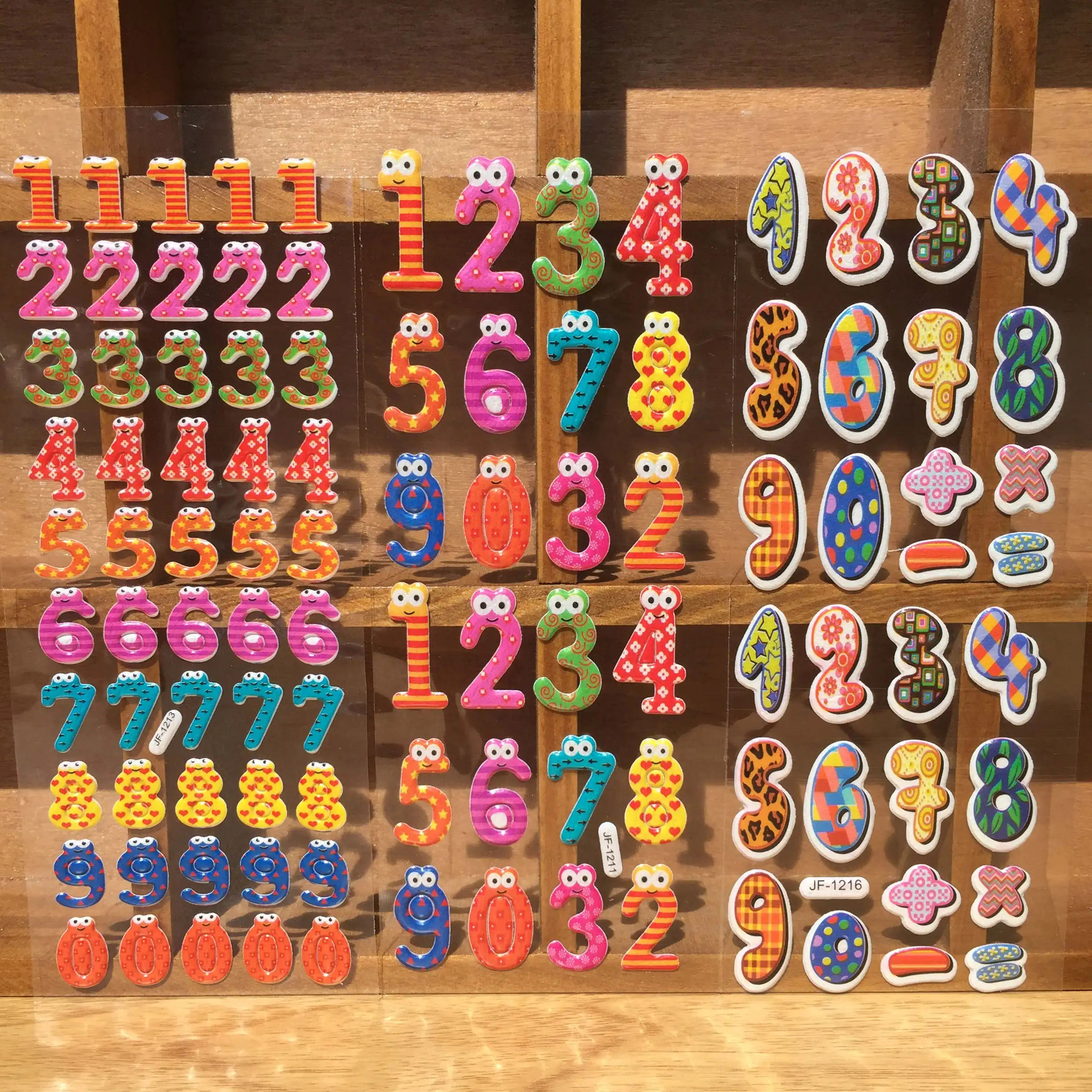 3 Pcs Cute Kawaii Angka Huruf Simbol Scrapbooking Gelembung Bengkak Stiker Reward Guru Mainan Anak Christams Hadiah Gratis Kapal di Stiker dari Mainan