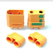 Антиискры разъем XT90-S позолоченный Разъем для RC Lipo