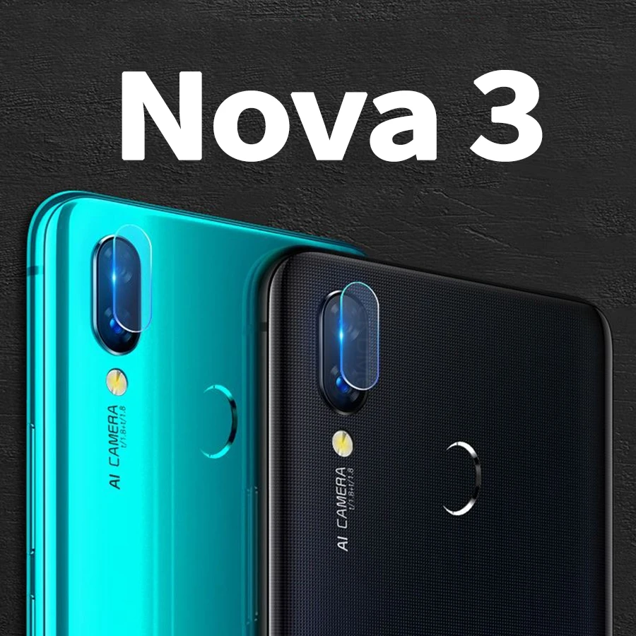 2 шт. Защитная пленка для задней камеры для huawei Nova 3 3i 3e, объектив для телефона, закаленное стекло для huawei Nova 2i 2S