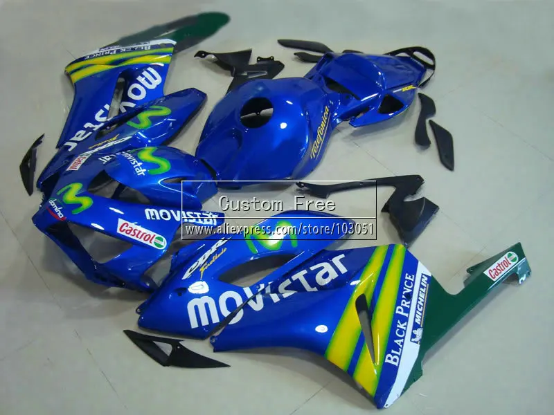 Пользовательские инъекции ABS обтекатель наборы для 2004 2005 Honda CBR1000RR CBR 1000 RR 04 05 1000RR