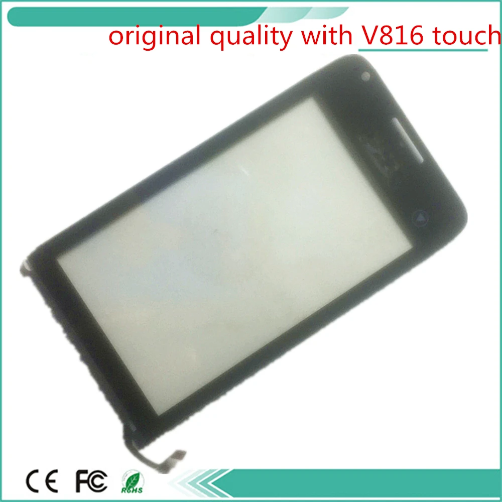 

tested Newphone touch For philips V816 Touch Screen Digitizer Glass Sensor Replacement Touchpad Front Glass
