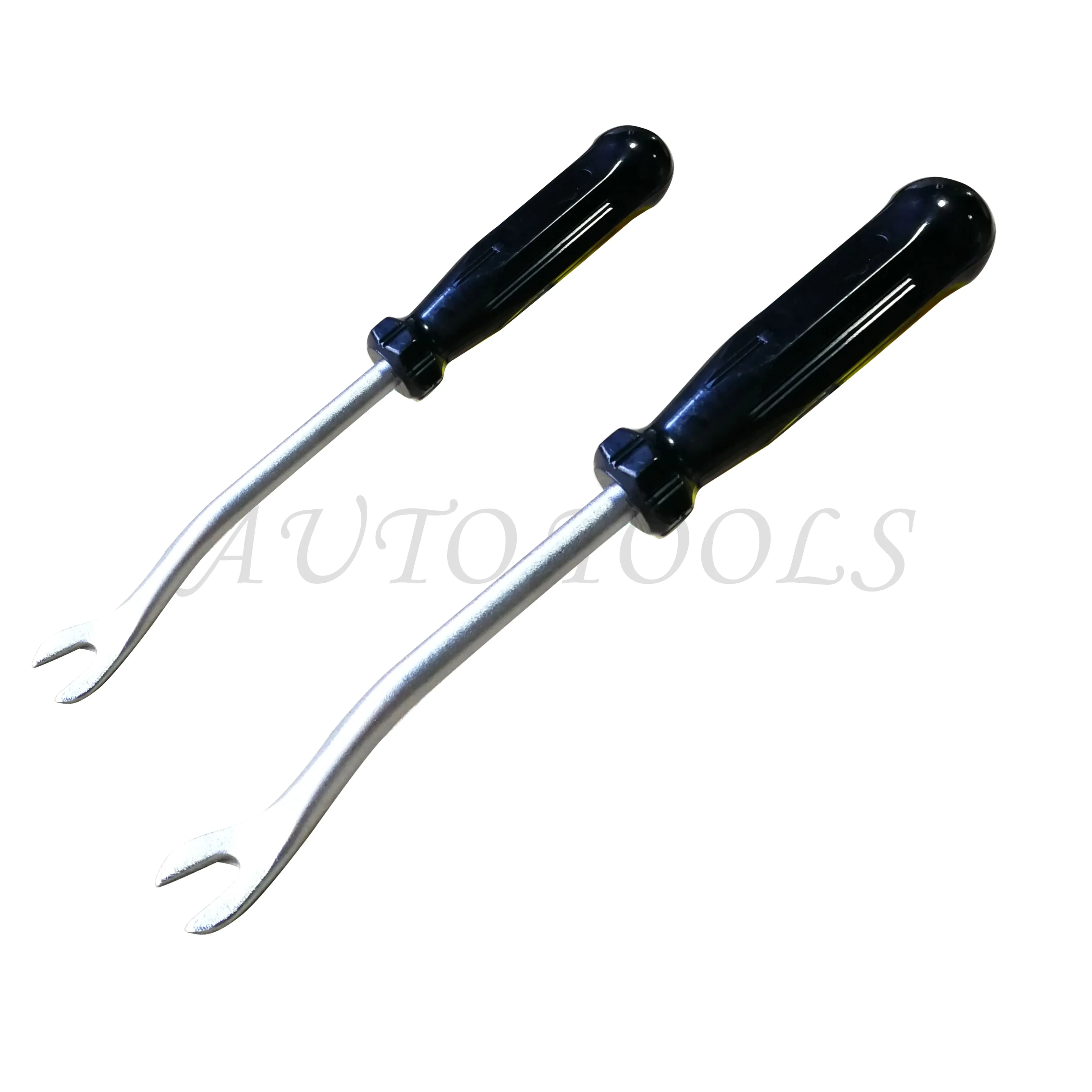 

2Pc Car Door Panel Remover & Interior Trim Clip Popper Tool Kit