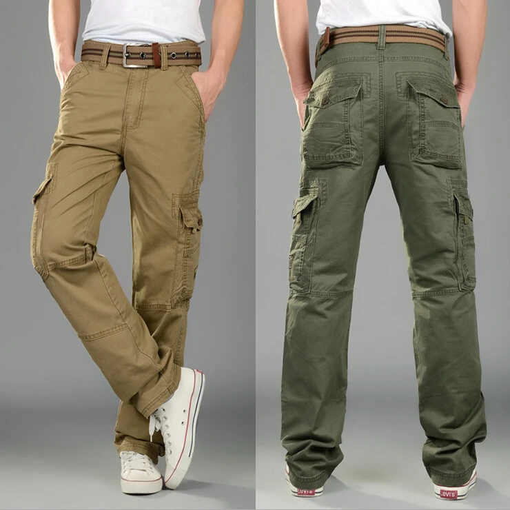 New outdoor tactical military army black cargo pants men's sweatpants