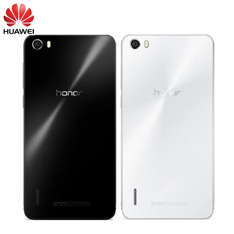 

Honor6 Official Original acrylic Cover Case for Huawei Honor 6 Back Battery Cover Housing Replacement Parts + Free Sucker