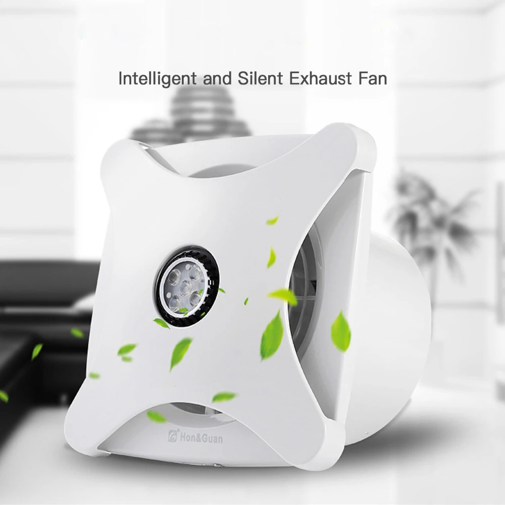  6'' Exhaust Fan for Ceiling Bathroom Toilet Ventilator 220V Fan Hotel Wall Ventilation Silent Kitch - 32969878517
