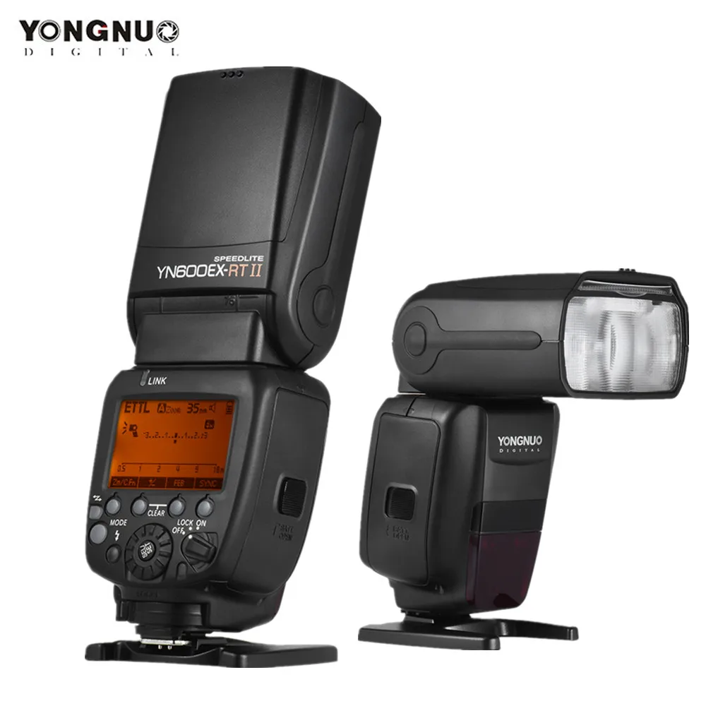 YONGNUO YN600EX-RT II Вспышка Speedlite 2,4G Беспроводная HSS 1/8000s основная вспышка с режимом TTL для Canon DSLR Whit YN-E3-RT II триггер