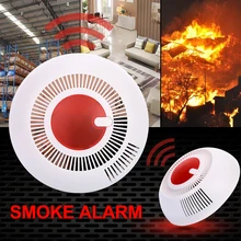 Домашний кухонный датчик дыма безопасности Защита независимый 85 дБ оборудование датчик для дымоуловителя для безопасности дома