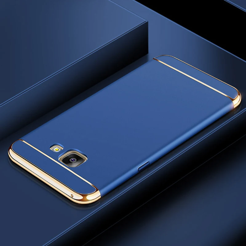 YueTuo capinha coque чехол для Samsung Galaxy A7 A 7 2016 роскошный задний телефон 360 на жесткий