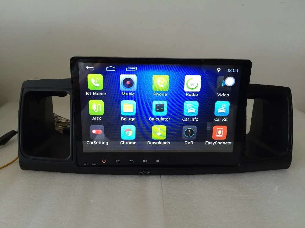 

9'' 1024x600 quad core Android 7.0 for toyota corolla ex 2013,car deckless gps navigation radio vedio 3G,Wifi,Capacitive screen