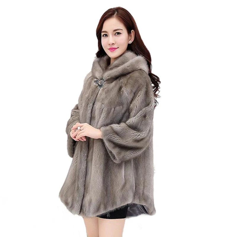 Плюс размер с капюшоном свободная теплая зимняя куртка парка бутик ...