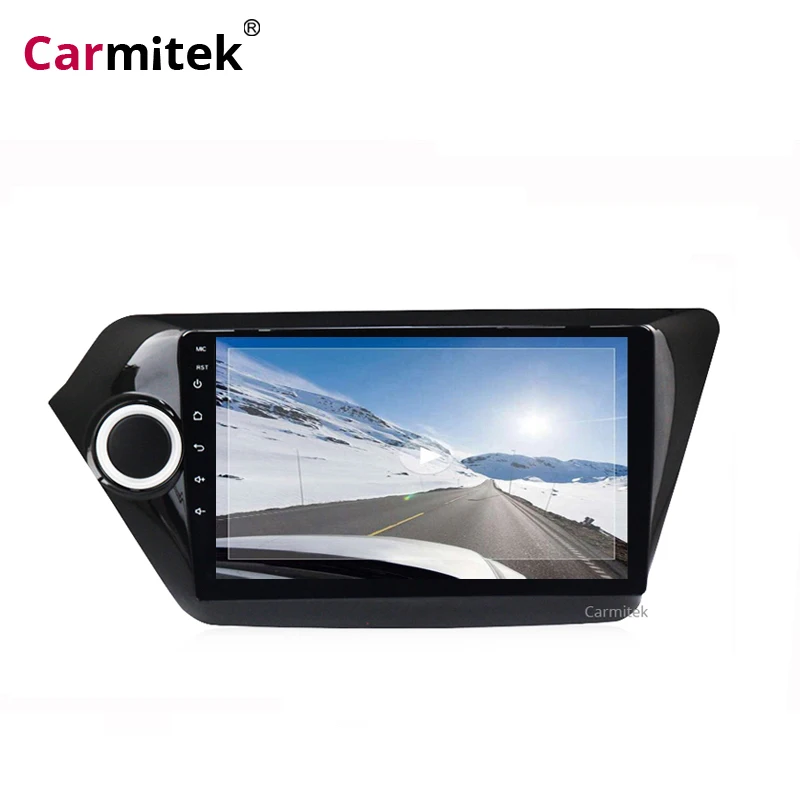 Pаспродажа 2 din android автомобильный dvd Радио для kia k2 Rio 2010 2011 2012 2013 2014 2015 2016 2017 font b gps b font навигация Мультимедийная Система головное устройство
