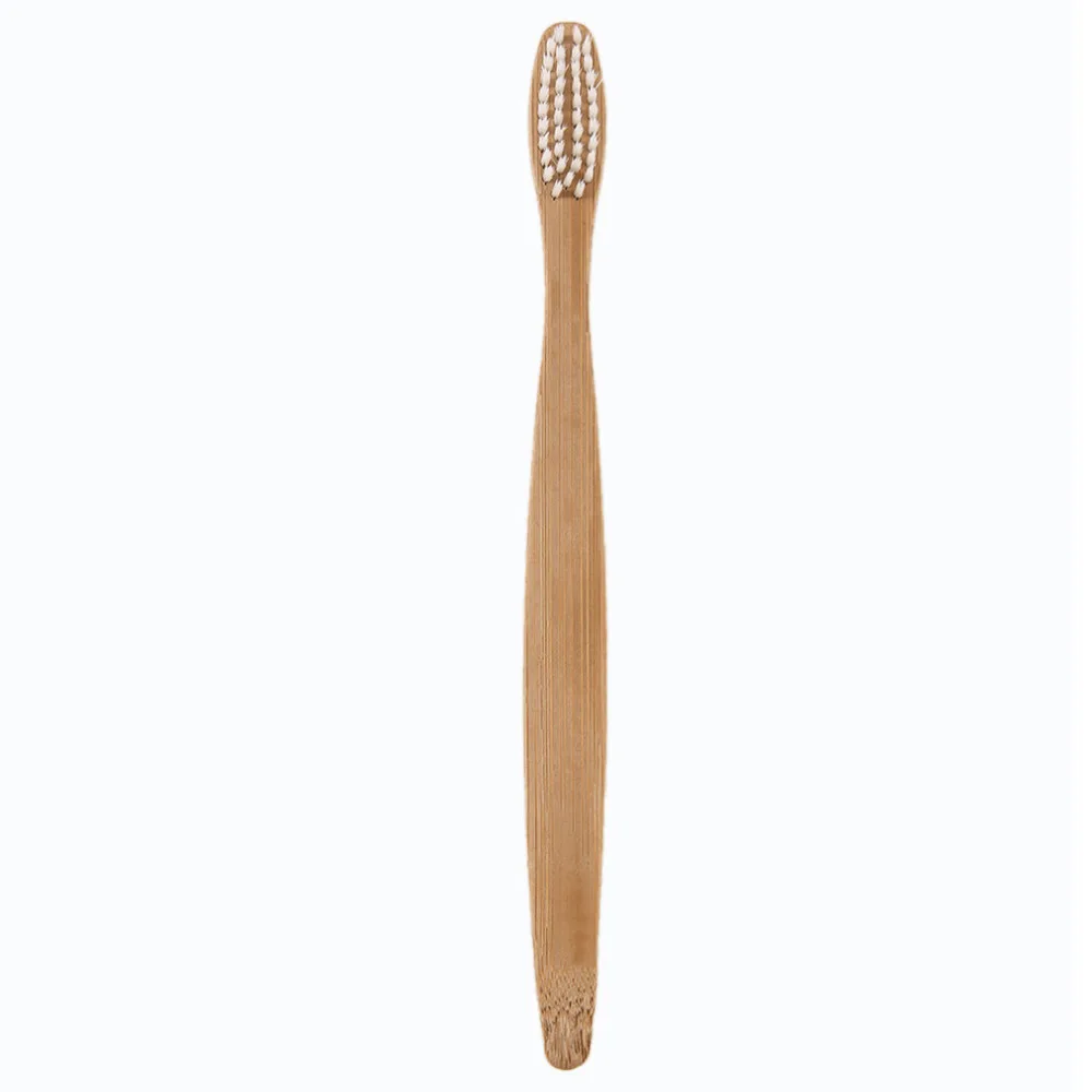 Escova de Bambu Cabo de Madeira de Fibra de Bambu Baixo-carbono para Adultos Lote Environment-friendly Madeira Teethbrush Suave 10 Pçs - 7 Home & Garden