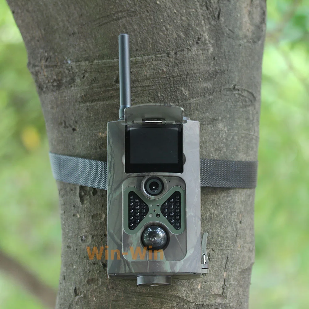 AOTU GPRS фотоловушка HC-550M 1080 P 12MP GSM MMS GPRS SMS Управление скаутинга инфракрасный охотничьи камеры для съемки дикой природы