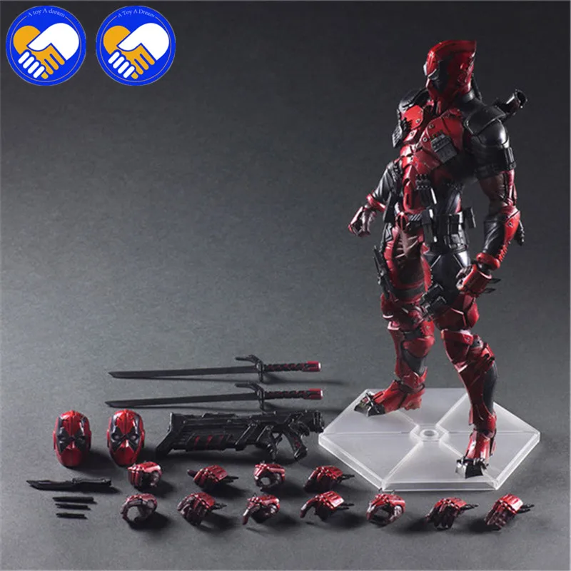 

NEW HOT Play Art Marvels DeadPools Action Figure 1/6 Scale Original PVC Painted figure High Quality Deadpools Doll 26cm Toys