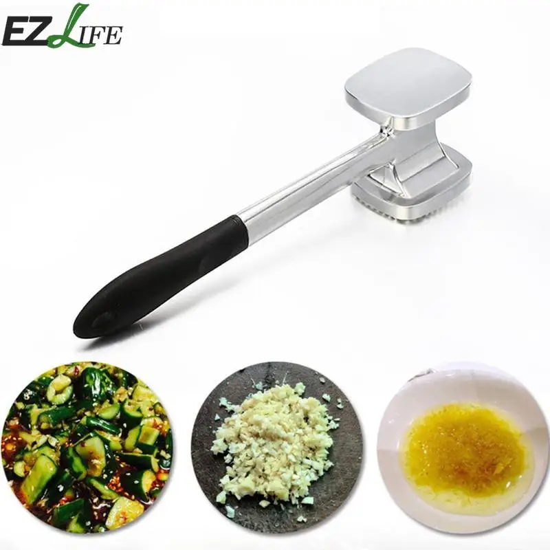 Лучший EZLIFE 1 шт. Мясо Tenderizer молоток Алюминий сплав тяжелых большой Размеры мясо фунтовых стейк молоток Кухня Пособия по кулинарии инструменты