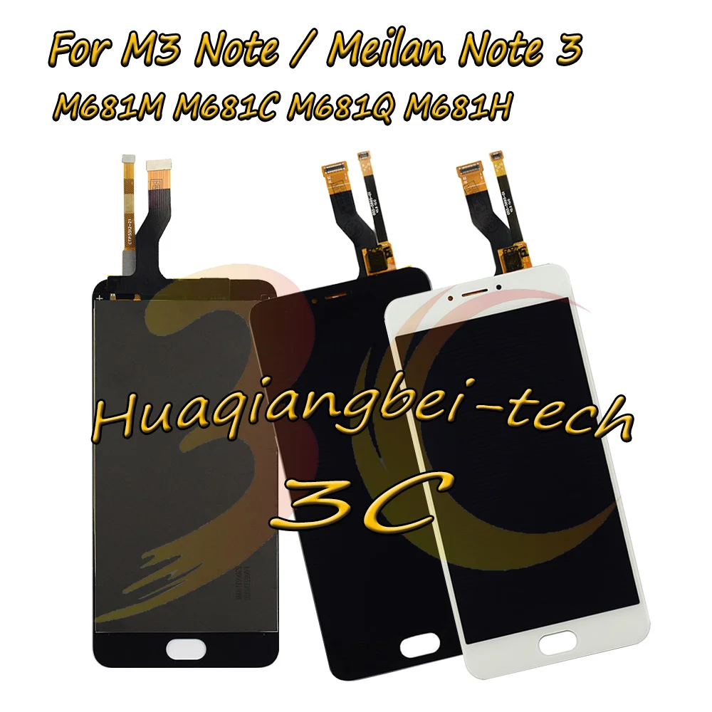 5 &quotНовый для Meizu M3 Note/Meilan Note 3 M681M M681C M681Q M681H Полный ЖК дисплей + сенсорный экран