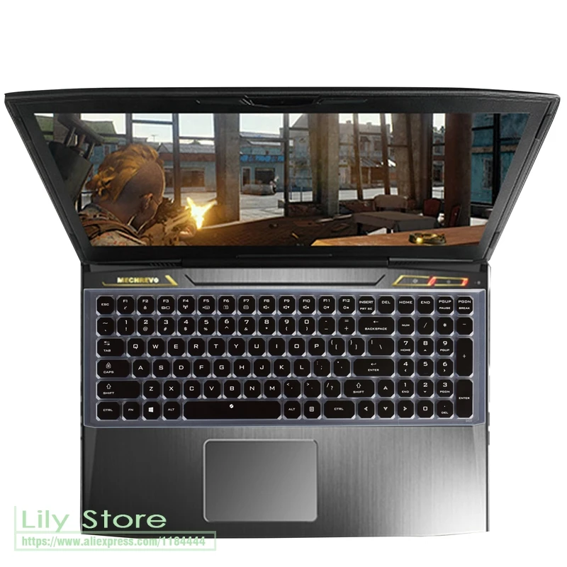 Для MECHREVO X8Ti/X8ti плюс игровой ноутбук клавиатура крышка кожи - Цвет: black
