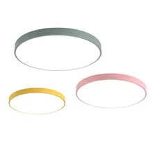 Promotion macaron ceiling light round colors iron lamp body acrylic lampshade foyer kids room ceiling lamp LED lighting fixture macarons ceiling lamps rose colors metal lamp body acrylic lamp shade colorful post modern ceiling light led lighting fixture
